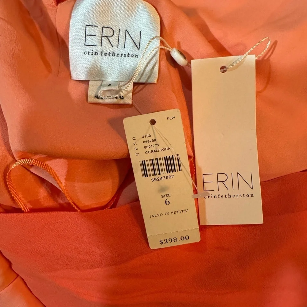 ERIN by Erin Fetherston Coral Contessa Maxi Dress - Picture 2 of 2